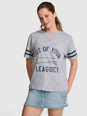 Victoria's Secret Crew Neck Relaxed Fit T-Shirt
