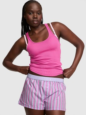 Victoria's Secret Relaxed-Fit Boxy Short Pajama Shorts
