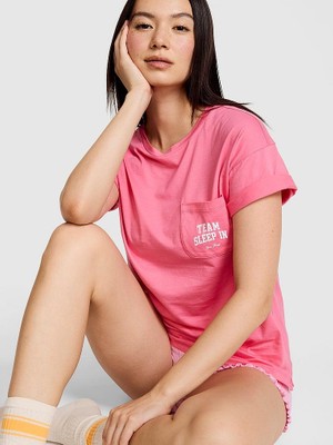 Victoria's Secret Jersey Pocket T-Shirt