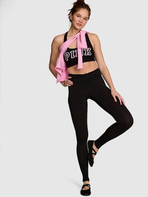 Victoria's Secret Pınk Relay Crossover Waist Leggings