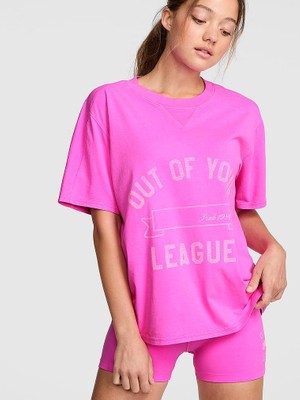 Victoria's Secret Crew Neck Relaxed Fit T-Shirt