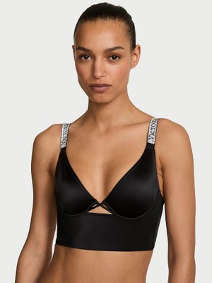 Victoria's Secret Shine Strap Longline Demi Bra