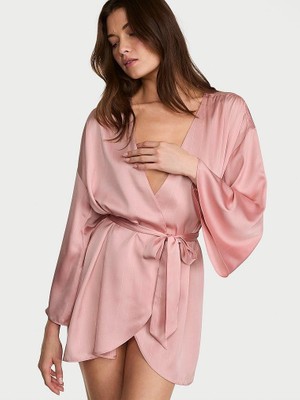 Victoria's Secret Satin Short Robe