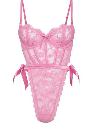 Victoria's Secret Wicked Unlined Lace Teddy
