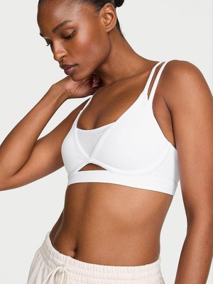 Victoria's Secret Vsx Elevate Hot Zones Strappy Low-Cut Sports Bra