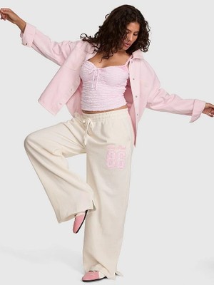 Victoria's Secret Ivy Wide-Leg Sweatpants
