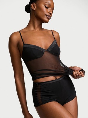 Victoria's Secret Sheer Detail Modal Tank Top Set