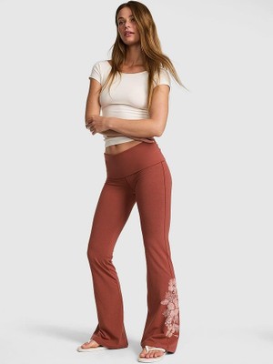 Victoria's Secret All-Day Foldover Waist Flare Leggings