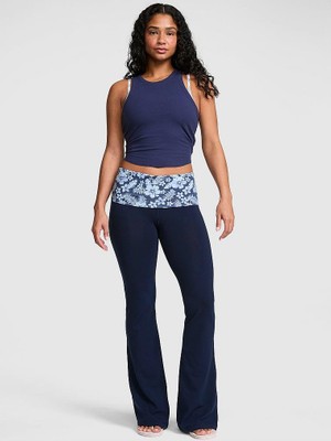 Victoria's Secret All-Day Foldover Waist Flare Leggings