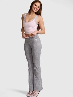 Victoria's Secret Pınk Relay Crossover Waist Flare Leggings
