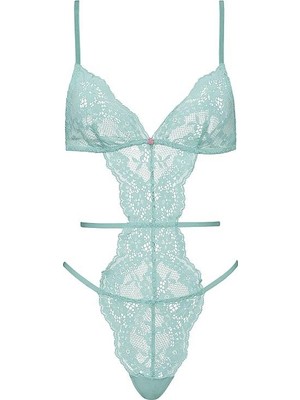 Victoria's Secret Dare To Dream Lace Strappy Triangle Teddy