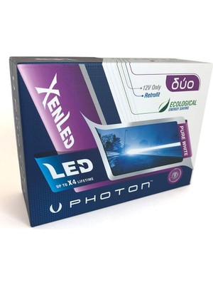 Photon Ampul Duo H3 12-24V LED Headlight Pht DU3913