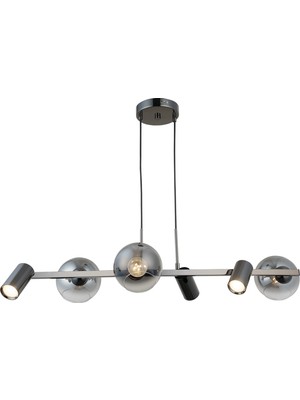 Lucea Tıerra 3+3 Kobalt Sıralı Avize 3XGU10+3XE27