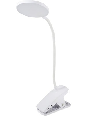 Purelite Şarj Edilebilir Klipsli Lamba - Masa Lambası ve Masa Lambası, LED Esnek Işık, Ayarlanabilir Boyun ve Kelepçe Dahil, Okuma, Iğne Işi, Dikiş, El Işi Için Doğal Gün Işığı Ampulleri