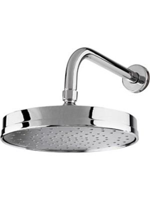 Newarc 21 cm Duvardan Ayarlı Duş Başlığı Krom 470511ABS