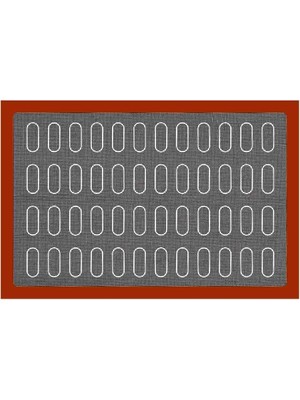 Epinox Silikon Delikli Mat Büyük ve Küçük Ekler 40X60 cm (Ekm-46)