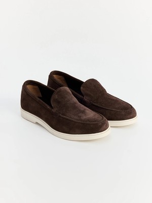 Lc Waikiki Yeni Sezon Kahverengi Süet Erkek Loafer
