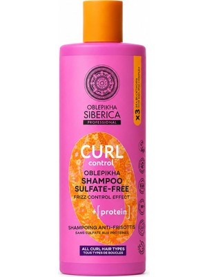 Myg Plus Natura Siberica Sülfatsiz Bukle Belirginleştirici Şampuan - Ns O Curl Control Oblepikha