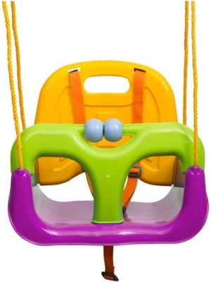 Saban Mor Emniyet Kemerli Bebek & Çocuk Salıncağı 44 x 32 x 38 cm Güvenli ve Pratik Kullanım