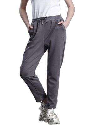 Myg Plus Slazenger Velar I Kadın Cepli Koyu Gri Eşofman Altı