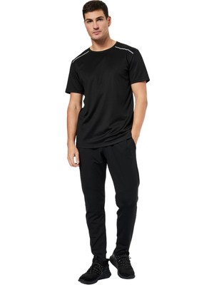 Myg Plus Paçası Lastikli Beli Bağcıklı Cepli Jogger Spor Eşofman Altı