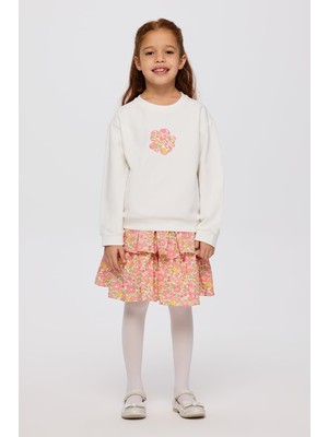 Myg Plus Liberty Kumaş Kız Çocuk Sweatshirt 7 Yaş (122 Cm)