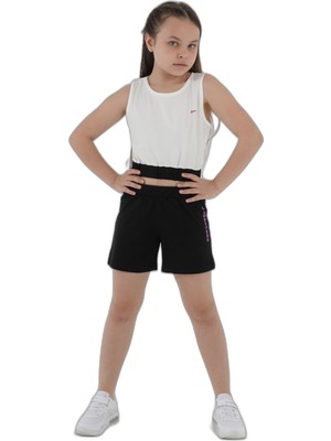 Myg Plus Slazenger Dıodato In Kız Çocuk Beyaz Eşofman Takımı