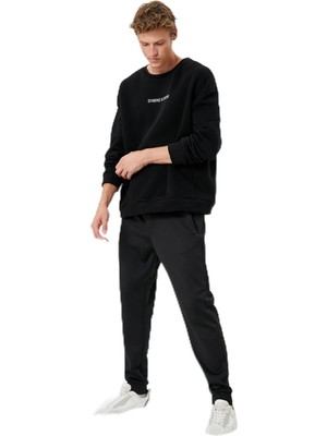 Myg Plus Jogger Eşofman Altı Cepli Beli Bağcıklı