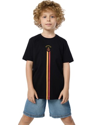 Myg Plus Galatasaray 5 Yıldız Detaylı Çocuk T-Shirt C251398