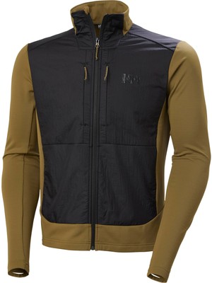 Myg Plus Helly-Hansen Versalite Hibrit Polar Ceket Erkekler Için, Hafif, Nefes Alır, Su Geçirmez, Dış Mekan Maceraları Için, 718 Sepya, Xl