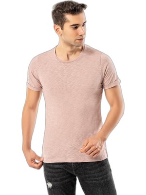 Myg Plus Ljung Erkek T-Shirt TML284001-BPINK