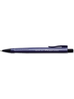 Koyu Lacivert Faber-Castell Econ Versatil Kalem 0.7 mm Ergonomik Tasarım ve Kaymaz Yüzey