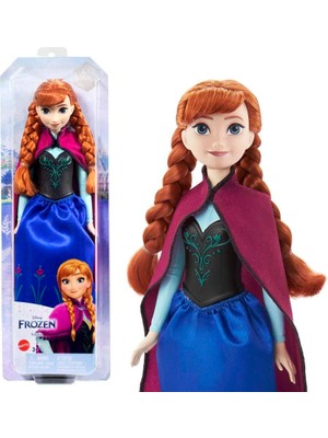 Myg Plus Mattel Disney Karlar Ülkesi Anna Bebek Disney Karlar Ülkesi Anna Bebek ve Aksesuarlar, Filmden Esinlenen Oyuncak HLW49