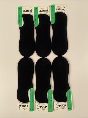 Myg Plus Dündar Erkek Lacivert Bambu Dikişsiz Sneaker Çorap 6'lı