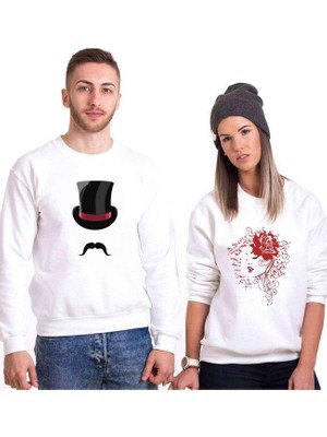 Myg Plus Tshirthane Her Beast His Beutiful Sevgili Kombinleri Sweatshirt Kombini, Erkek, 2xl-Tek Ürün Fiyatıdır, Kombin Yapmak Için En Az 2 Adet Sepete Ekleyiniz