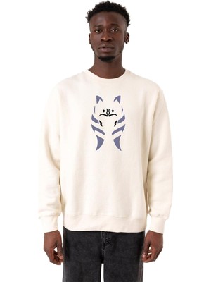 Myg Plus Tshirthane Ahsoka Tano Minimal Ekru Erkek 2ip Sweatshirt P20114S1219, M