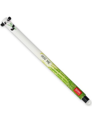 Myg Plus Legami Sılınebılır Sıyah Renk Jel Kalem Panda Fügürlü 0.7 mm