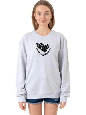 Myg Plus Tshirthane Violet Evergarden Anime Ch Postal Company Logo Grimelanj Kadın 2ip Sweatshirt P23514S2469, M