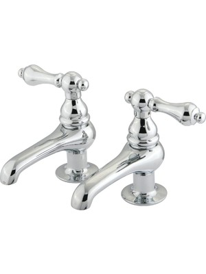 Myg Plus Kingston Pirinç Lavabo Musluk KS3201AL Seramik, Armatür, Krom, Cilalı