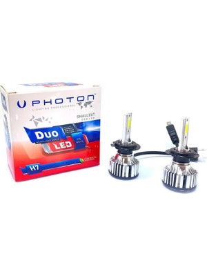 Burada Bulabilirsin Photon Duo Serisi LED Headlight Beyaz Işık 12V LED Xenon H7
