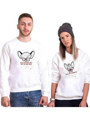 Myg Plus Tshirthane Gee Brain The Same Thing Sevgili Kombinleri Sweatshirt Kombini, Kadın, 2xl-Tek Ürün Fiyatıdır, Kombin Yapmak Için En Az 2 Adet Sepete Ekleyiniz