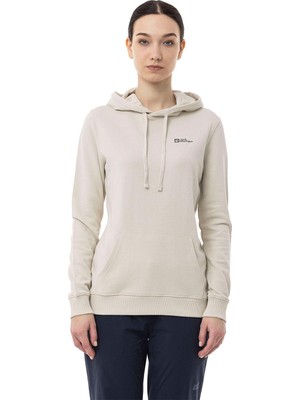 Myg Plus Jack Wolfskin Alice Hoody Kadın Bej Sweat