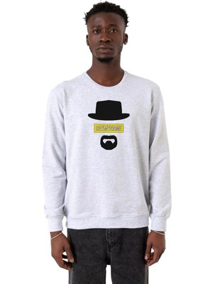Myg Plus Tshirthane Breaking Bad Yellow Say My Name Head Karmelanj Erkek 2ip Sweatshirt P20305S8712, L
