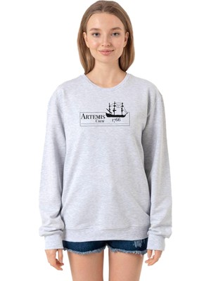 Myg Plus Tshirthane Outlander Artemis Crew Grimelanj Kadın 2ip Sweatshirt P22366S9100, Xl
