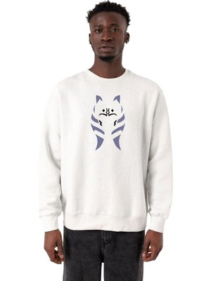 Myg Plus Tshirthane Ahsoka Tano Minimal Beyaz Erkek 2ip Sweatshirt P20112S1608, Xl