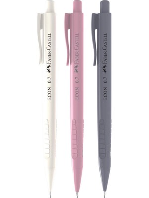 Myg Plus Faber-Castell Econ 0.7 mm Genz Colours 3 Renk Set