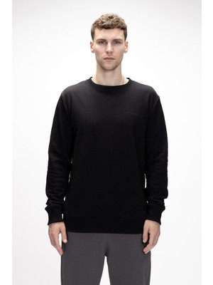 Myg Plus Bad Bear Crewneck Sweatshirt, M, 25.02.12.061, Siyah, Erkek