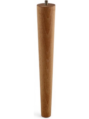 Myg Plus Bohem 25 cm Sehpa Masa Ayağı Ham Doğal Ahşap Kahverengi Boyalı Mobilya Kanepe Modern Ayakları