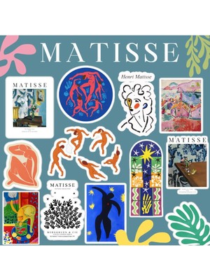 Myg Plus Ms Major Selection Matisse Sticker Seti | Laptop Notebook Telefon Etiket Journal