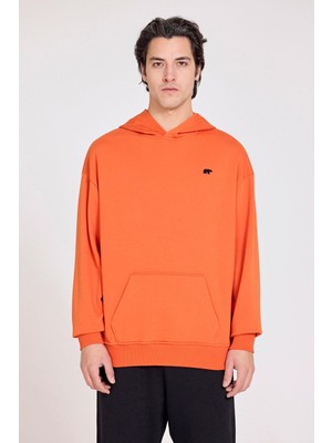 Myg Plus Bad Bear Drake Os Erkek Turuncu Sweatshirt 24.02.12.014-C38 Turuncu L